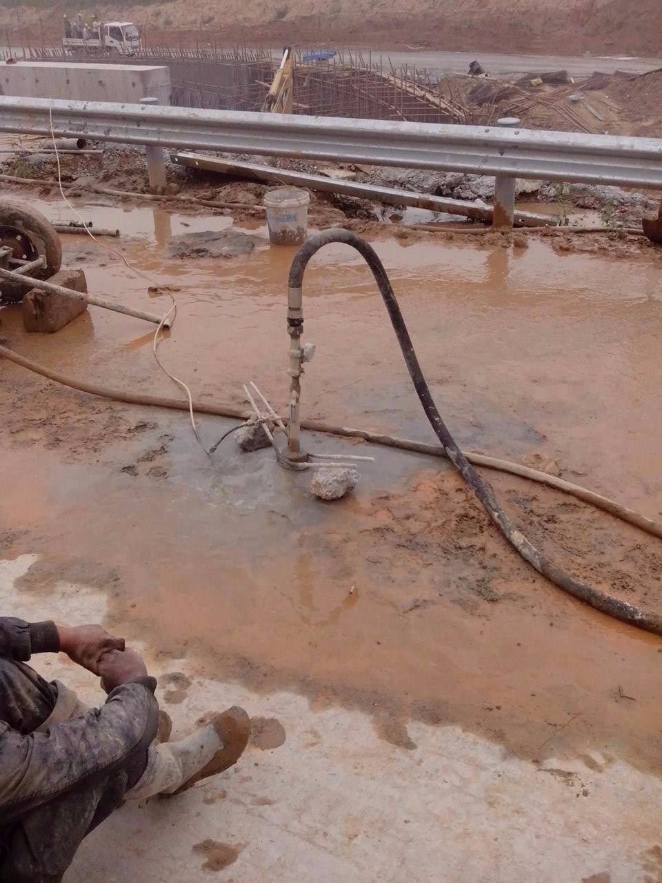 后湖管理区路基压密注浆