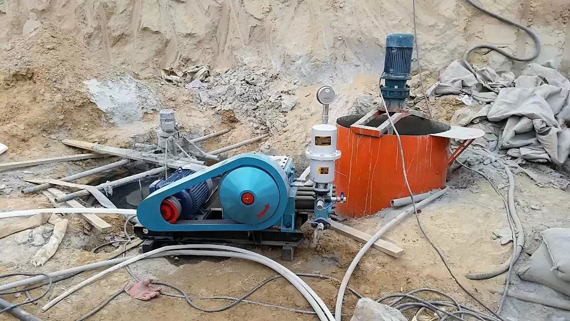 后湖管理区顶管注浆